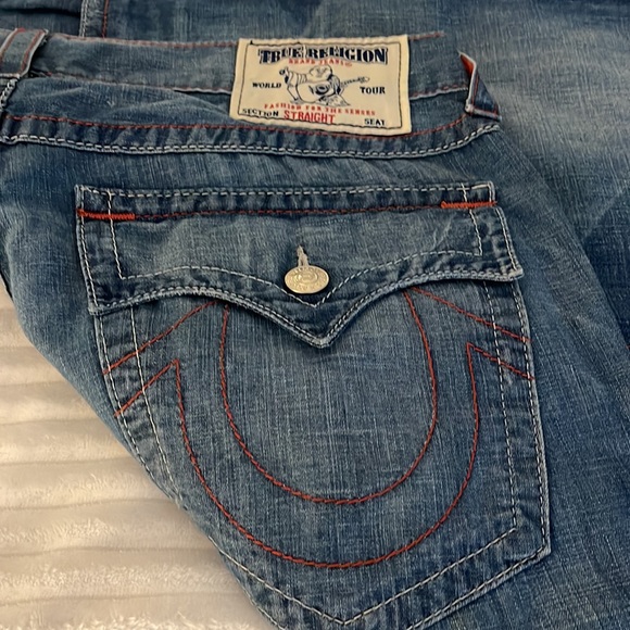 True Religion Mens Jeans Waist 36 and Length 30 - Picture 7 of 10